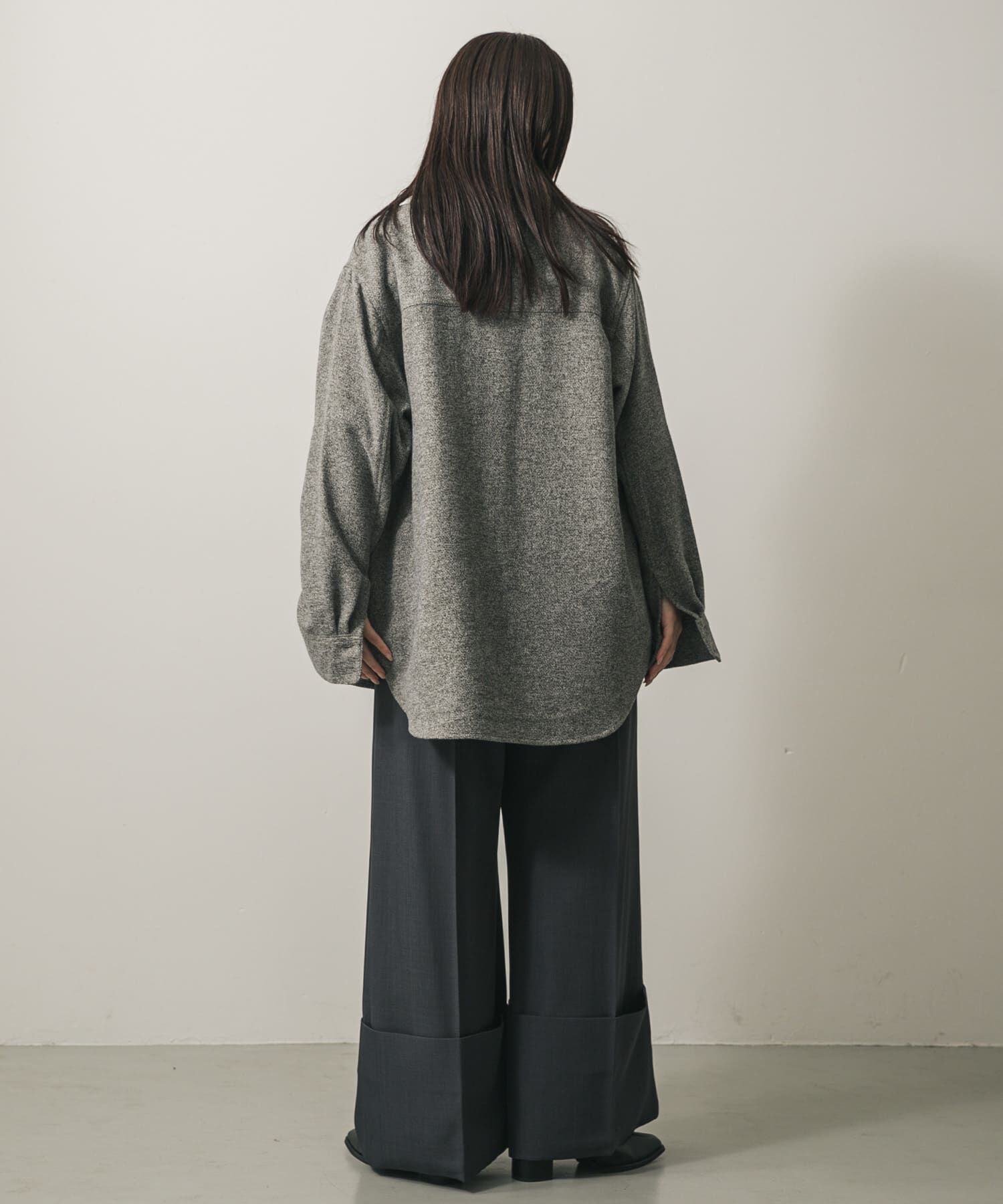 SENSE OF PLACE by URBAN RESEARCH「ウールライクオーバーシャツ」|シャツ・ブラウス|