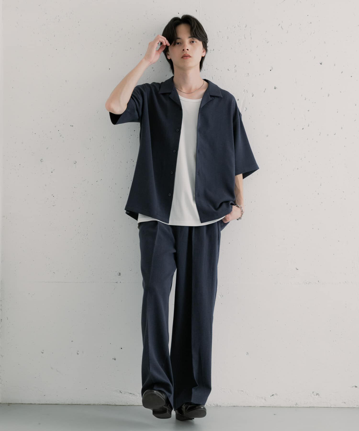 SENSE OF PLACE by URBAN RESEARCH「リネンライクマイクロチェックワイドスラックス」|その他|