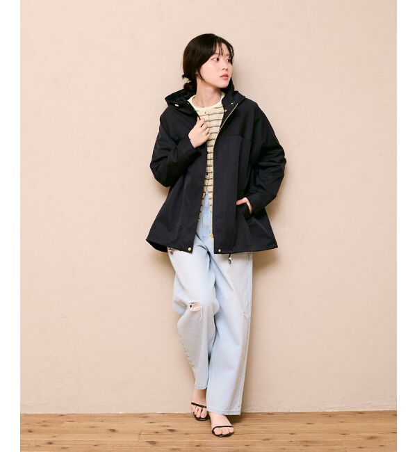  「マルチボーダーリブカーデ」|カーディガン|