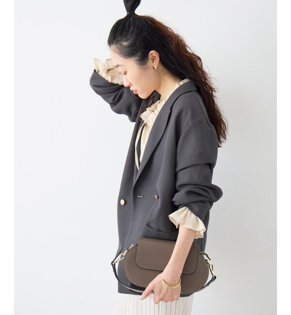  「【手洗い可】メッシュダブルブレストジャケット」|その他|