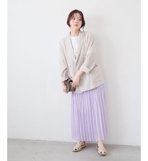  「【手洗い可】メッシュダブルブレストジャケット」|その他|