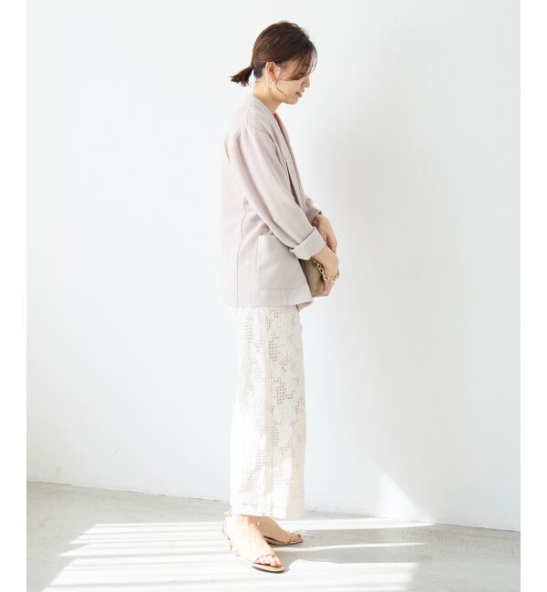  「【手洗い可】メッシュダブルブレストジャケット」|その他|