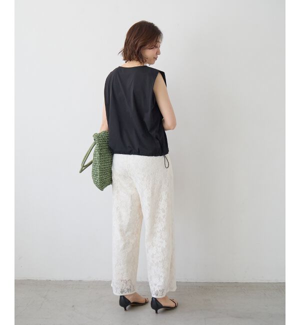  「《WEB限定アイテム》マルチファンクションショルダータックトップス」|Tシャツ・カットソー|