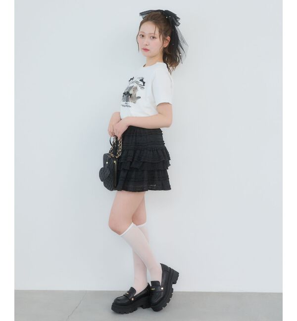  「Fluffy friendsTシャツ」|Tシャツ・カットソー|