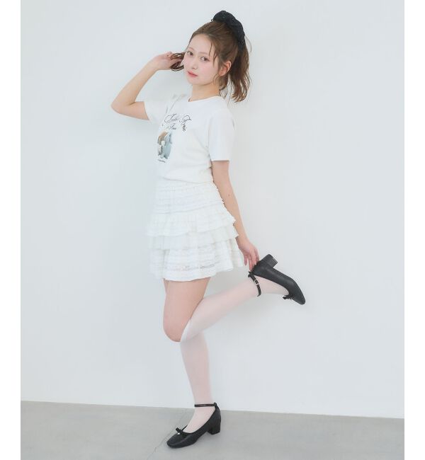  「Fluffy friendsTシャツ」|Tシャツ・カットソー|