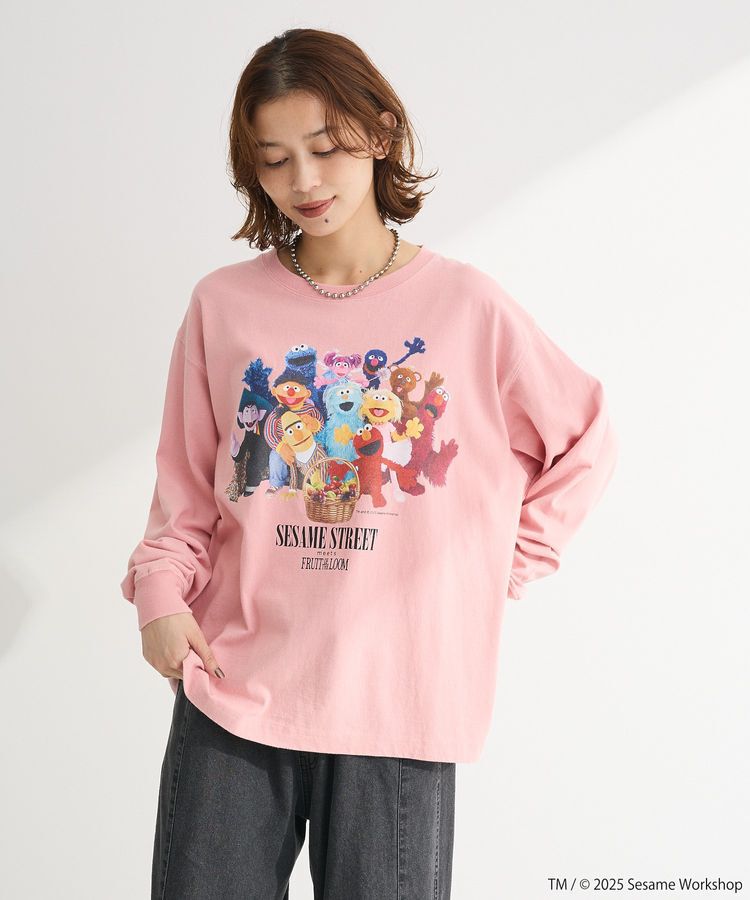 Green Parks「セサミストリートミーツフルーツオブザルーム ロンTEE」|Tシャツ・カットソー|