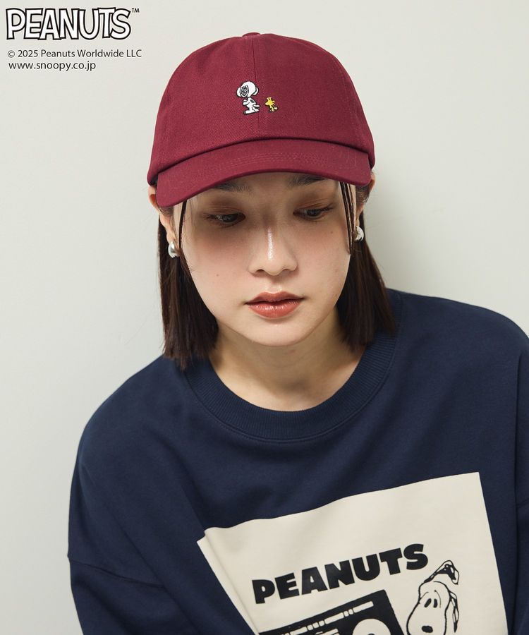 Green Parks「■PEANUTS スヌーピーミニ刺繍キャップ」|その他|
