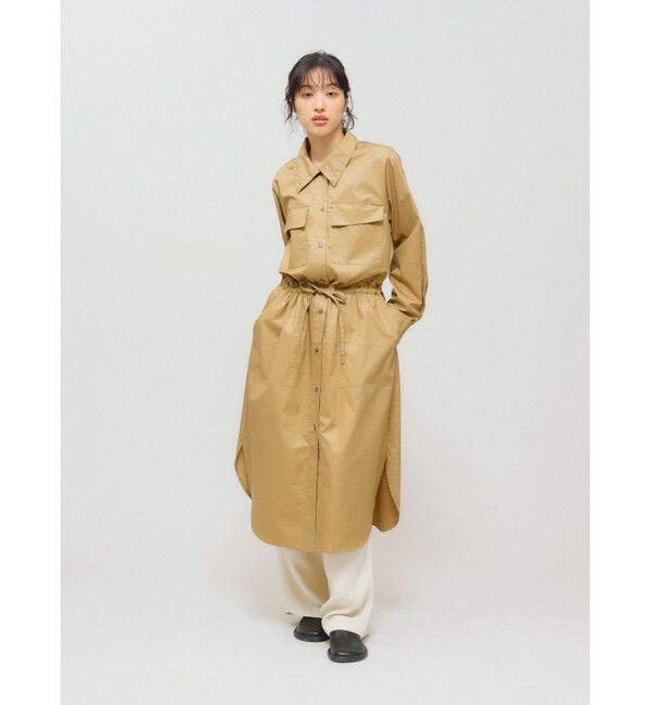MIDIUMISOLID「MIDIUMISOLID for Ladies ワークシャツワンピース」|ワンピース|