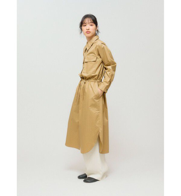 MIDIUMISOLID「MIDIUMISOLID for Ladies ワークシャツワンピース」|ワンピース|
