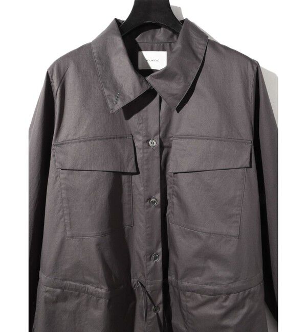 MIDIUMISOLID「MIDIUMISOLID for Ladies ワークシャツワンピース」|ワンピース|