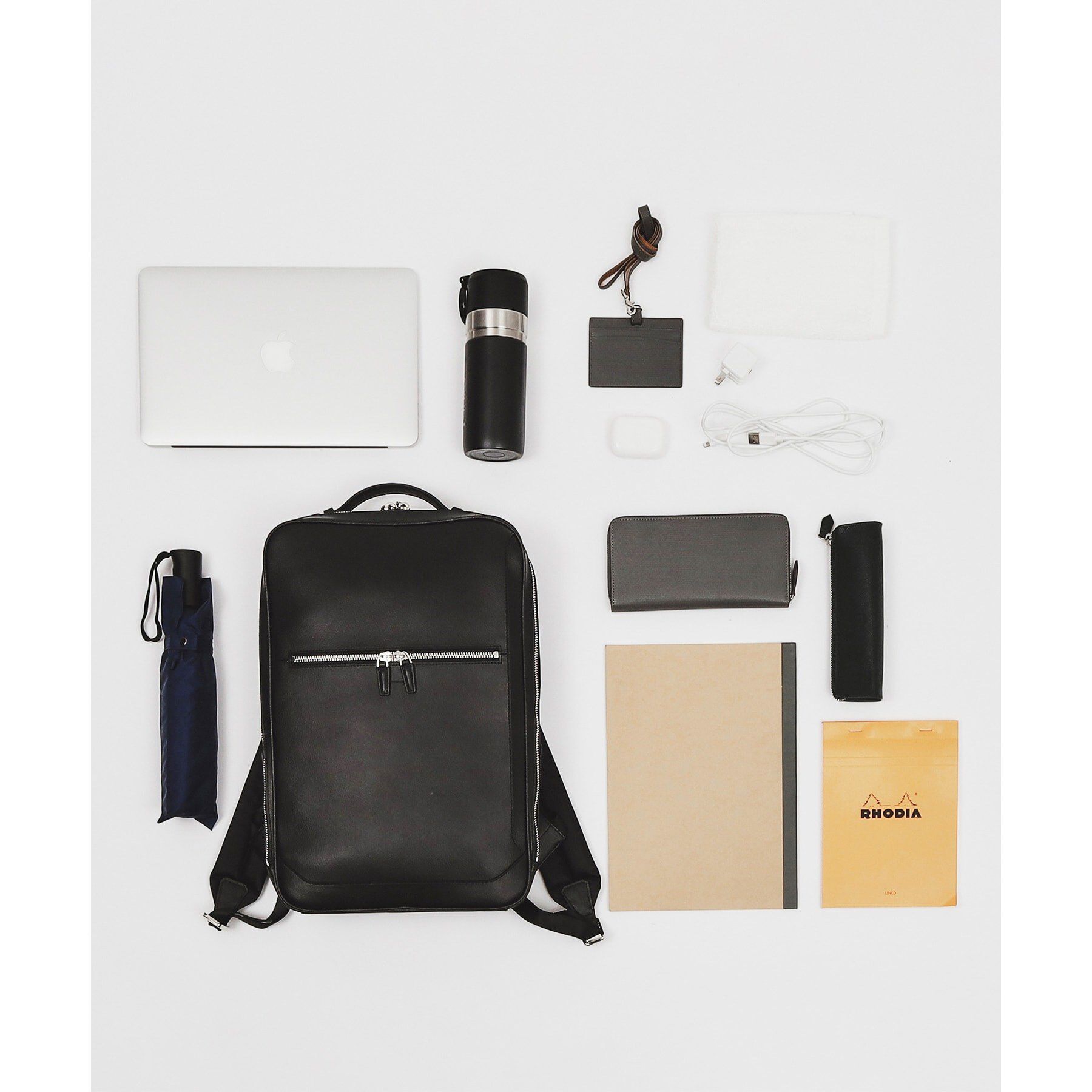 tk.TAKEO KIKUCHI「Refined Leather バックパック」|リュック|