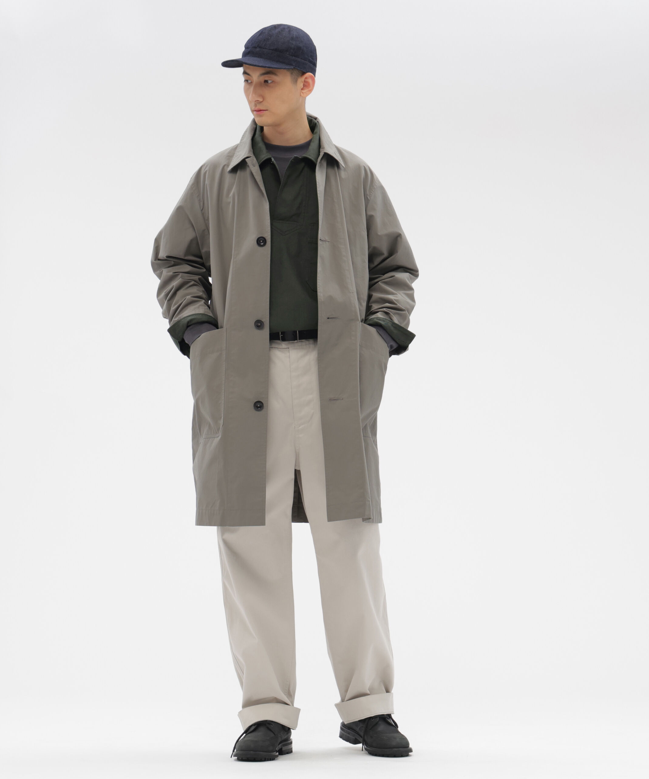 MHL.「WORK COTTON DRILL SHIRT」|シャツ・ブラウス|