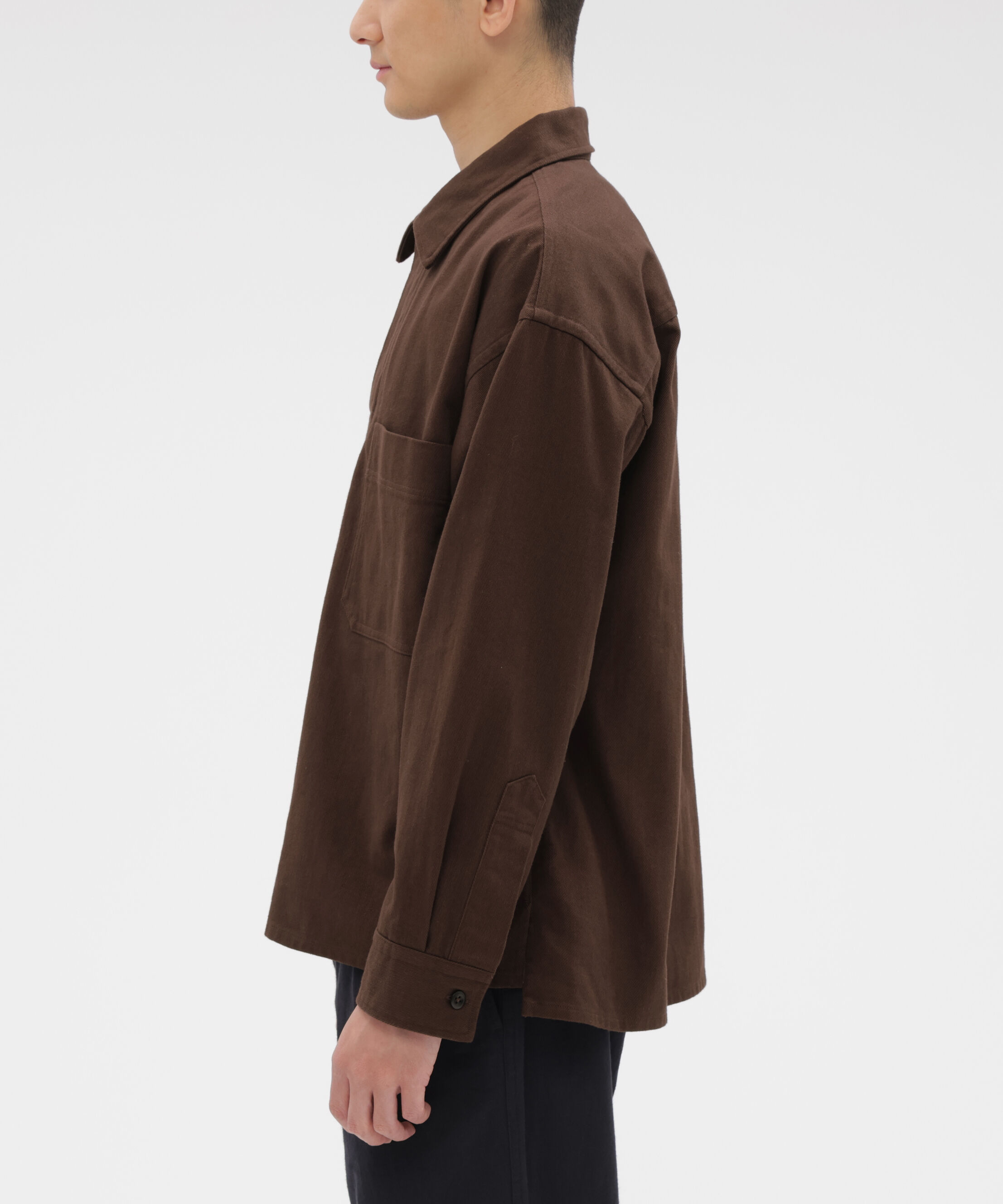 MHL.「WORK COTTON DRILL SHIRT」|シャツ・ブラウス|