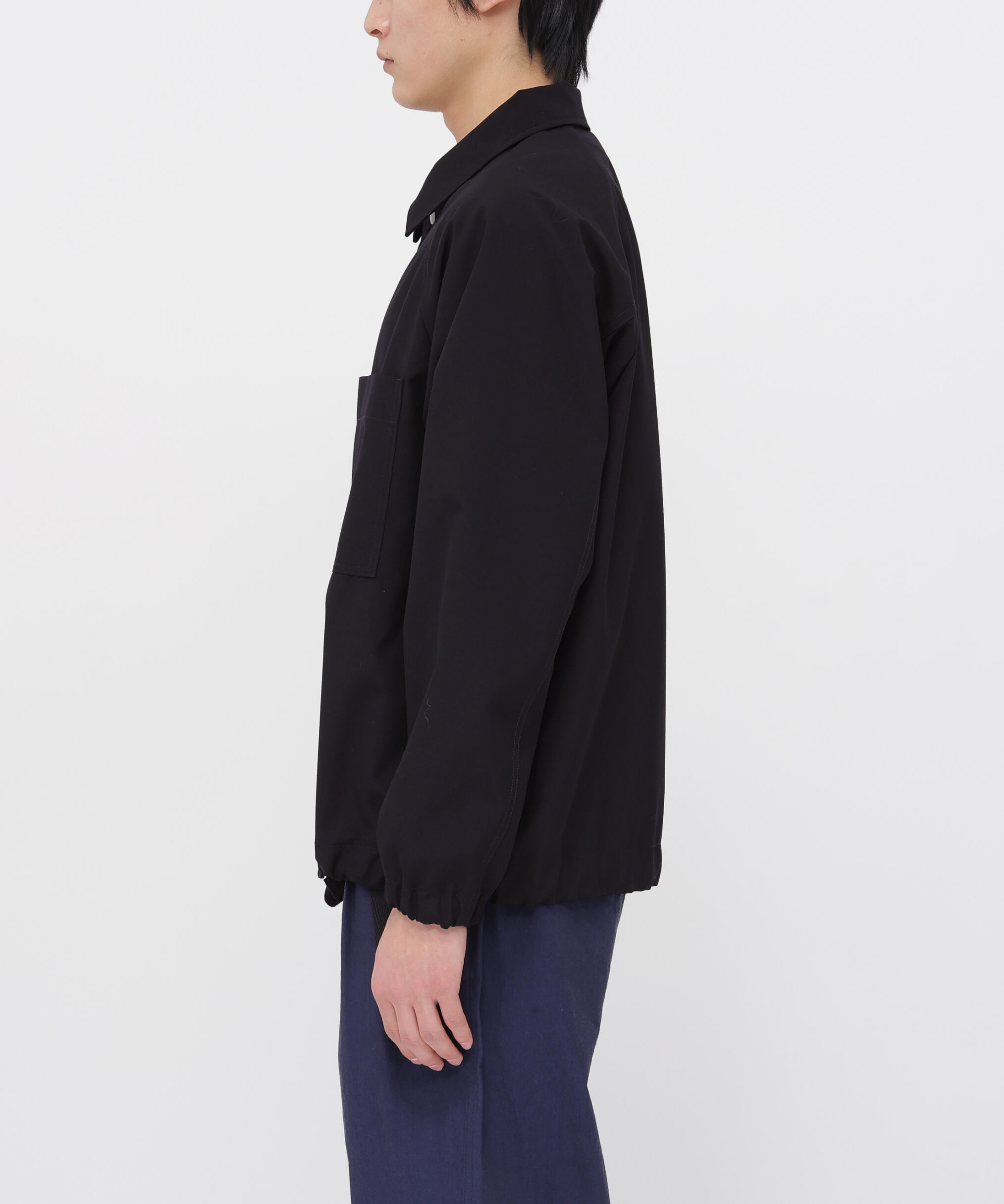 MHL.「UNIFORM WOOL POLYESTER BLOUSON」|ブルゾン・スタジャン|