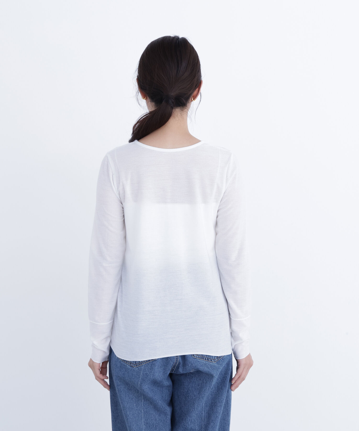  「〈N.〉シアーメロウカットソー」|Tシャツ・カットソー|