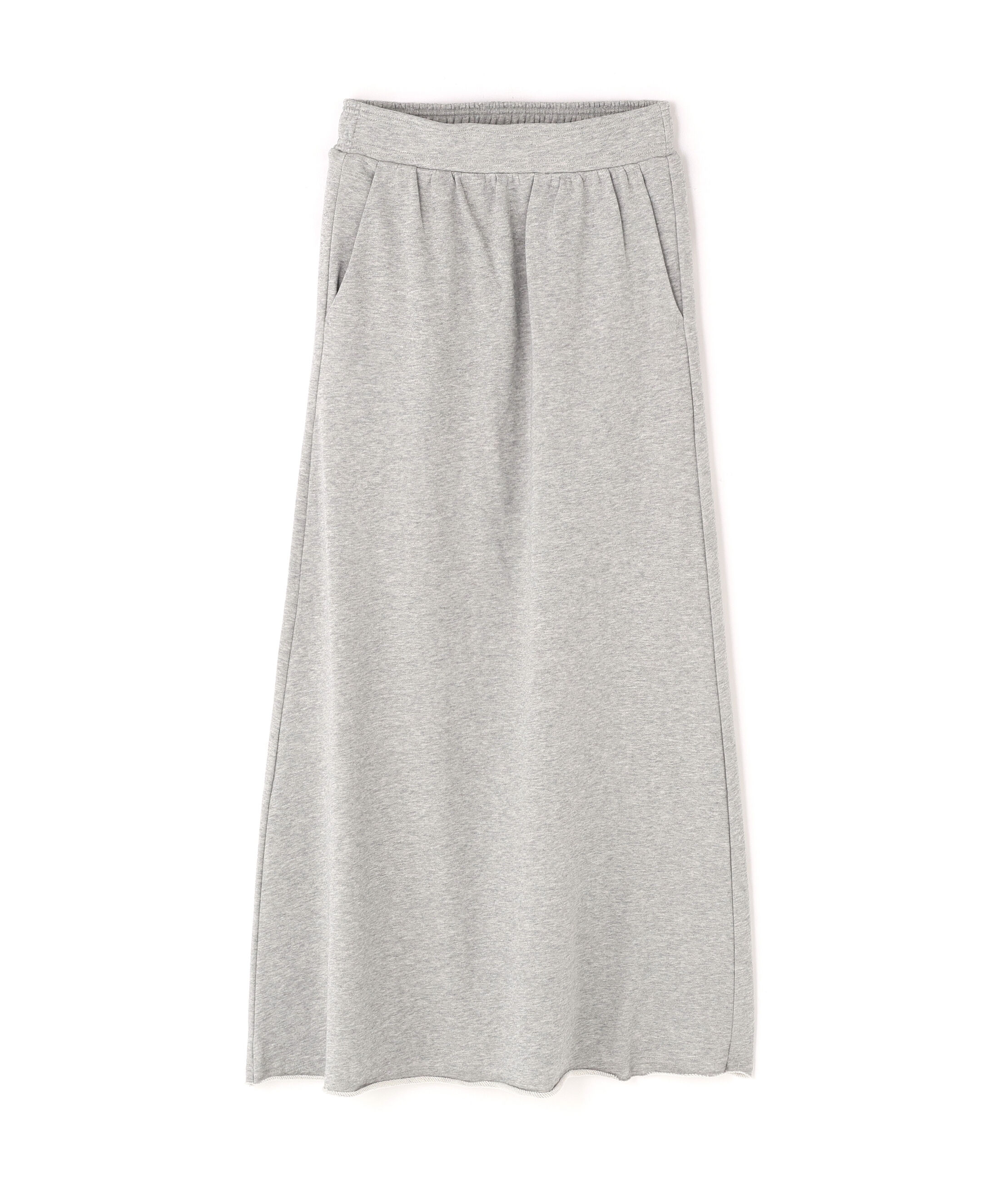 PROPORTION BODY DRESSING「〈a/mie〉裏毛ナロースカート 26SS」|スカート|