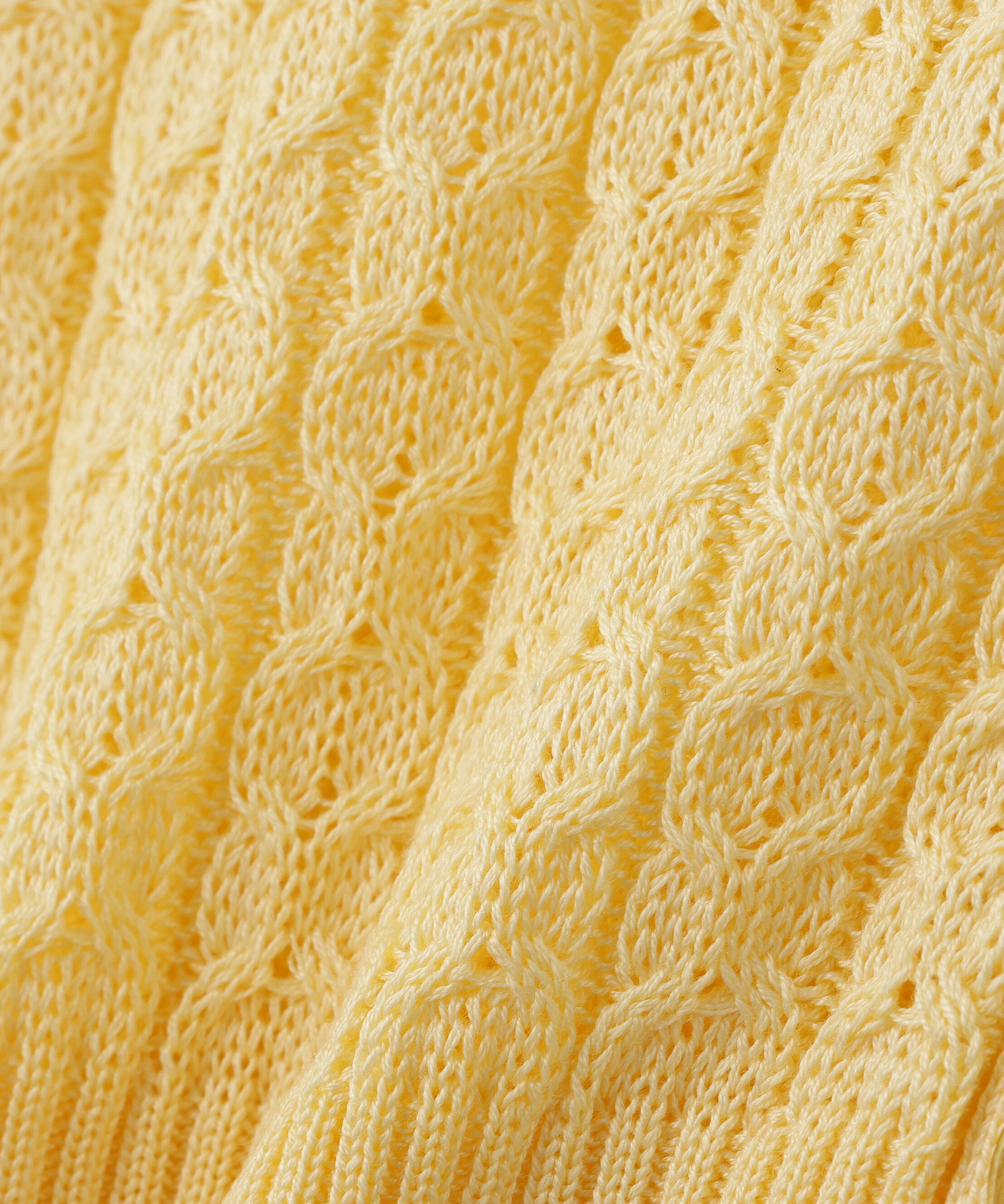 PROPORTION BODY DRESSING「〈a/mie〉シルク混サマーケーブルニット」|ニット・セーター|