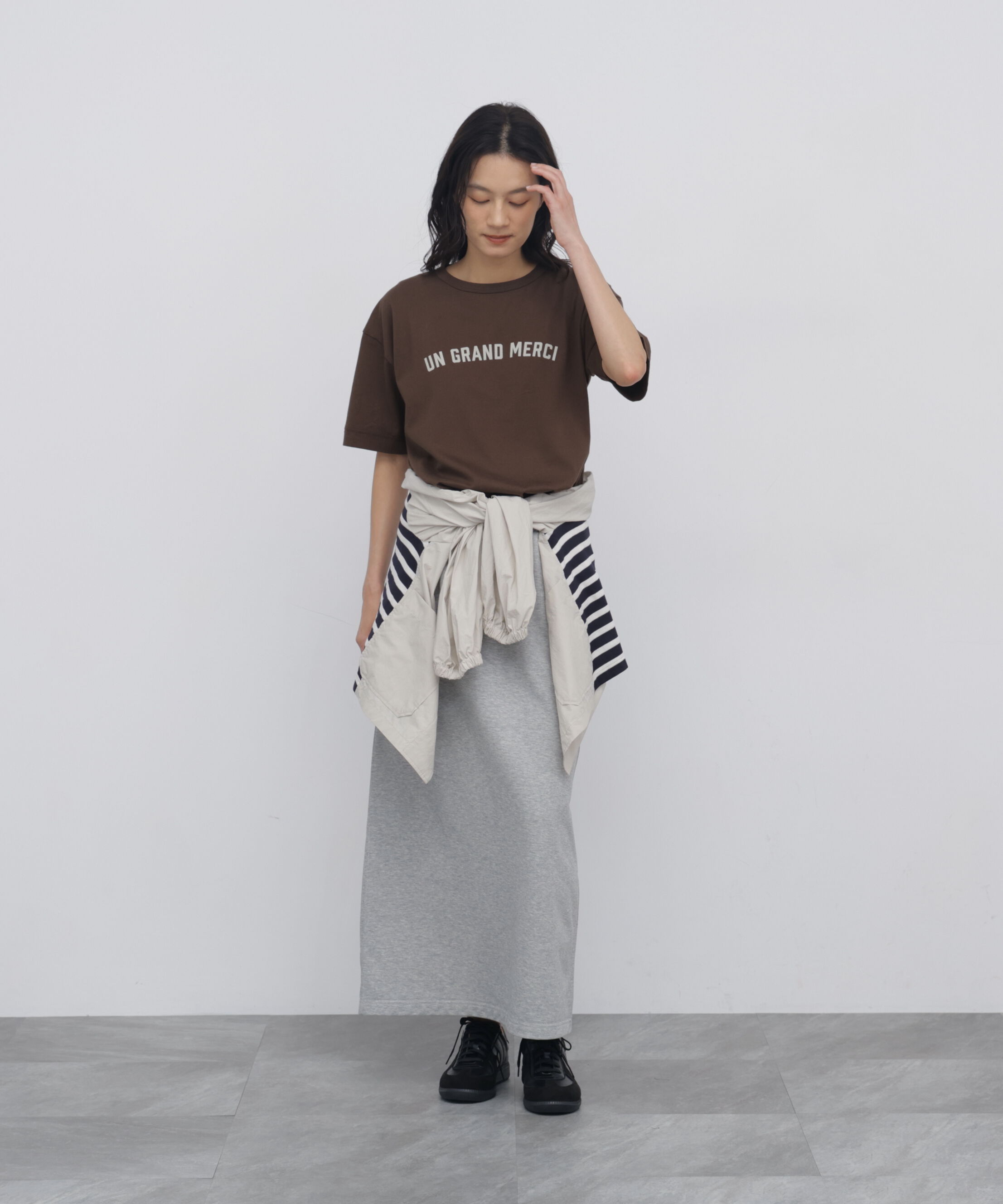  「◆フロッキープリントクルーネックＴシャツ」|Tシャツ・カットソー|
