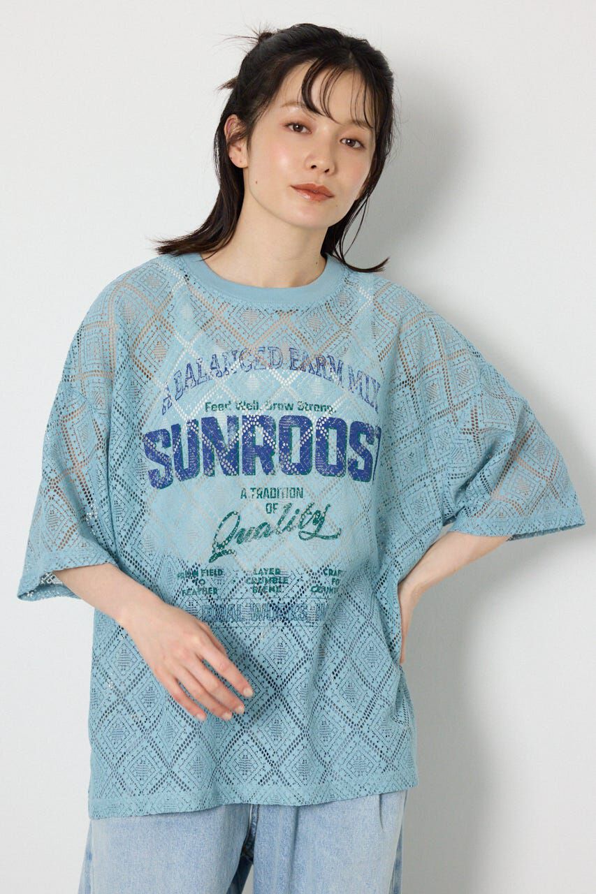 RODEO CROWNS「アソートレースTシャツ」|Tシャツ・カットソー|SAX