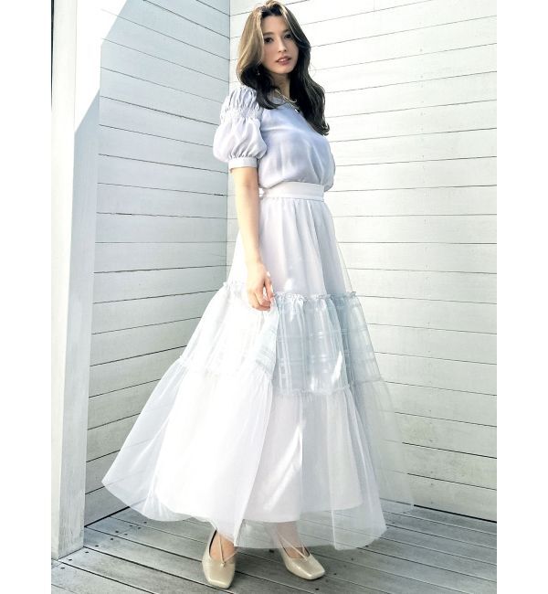 RESEXXY「チュールボリュームスカート」|スカート|