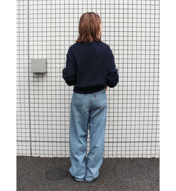 Ungrid「【WEB限定】エンブロイダリーコットン混スラブニット」|ニット・セーター|
