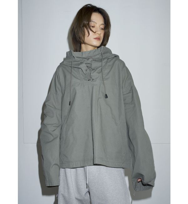 Ungrid「【Htage】バックオープンマウンテンパーカー」|パーカー|