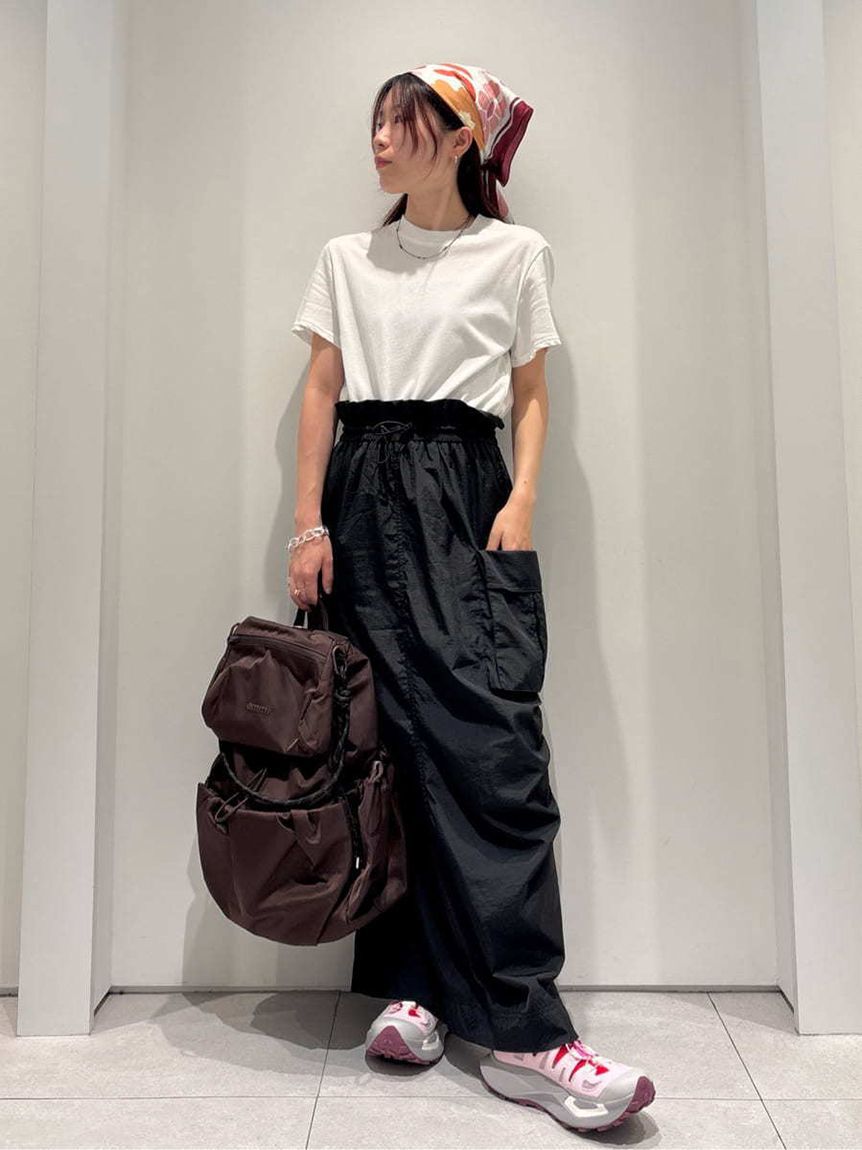 emmi atelier「2wayサテンコードネックレス」|ネックレス|