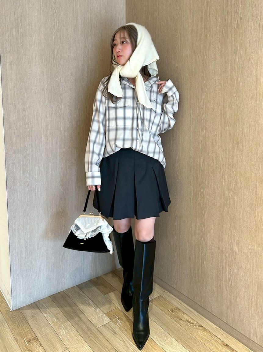 FURFUR「ボックスプリーツショートパンツ」|その他|