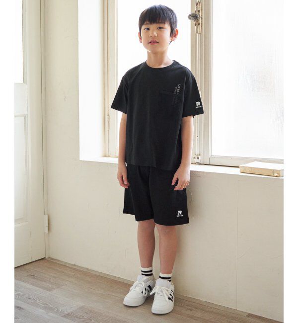 ikka kids「【セットアップ対応】GOKU楽速乾メッシュポケTシャツ（120~160cm）」|Tシャツ・カットソー|
