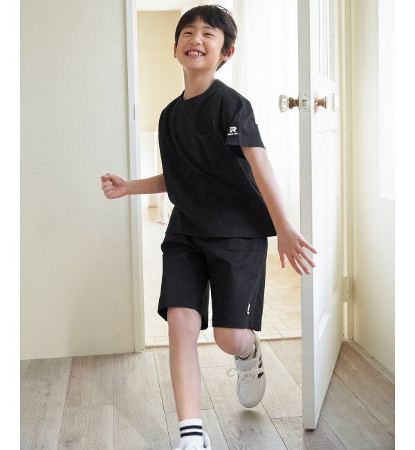 ikka kids「【セットアップ対応】GOKU楽速乾メッシュポケTシャツ（120~160cm）」|Tシャツ・カットソー|