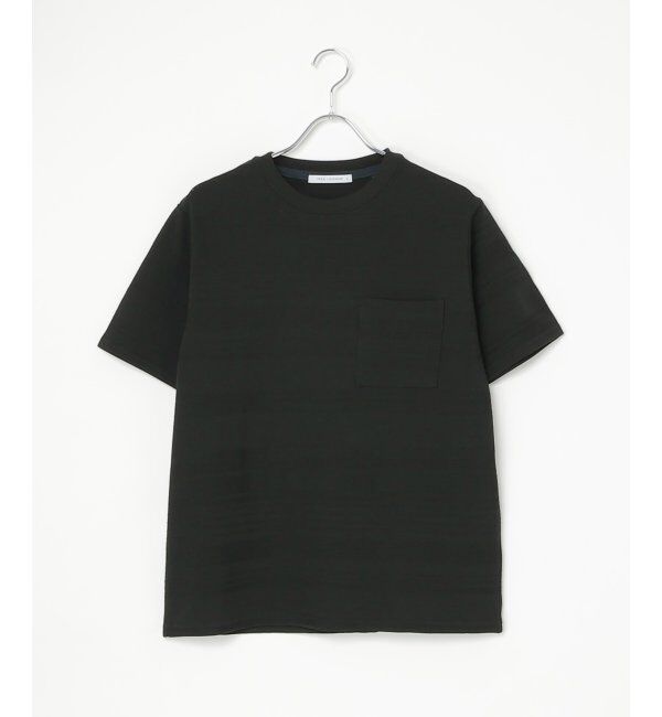 IKKA LOUNGE「冷感リップルボーダーT」|Tシャツ・カットソー|