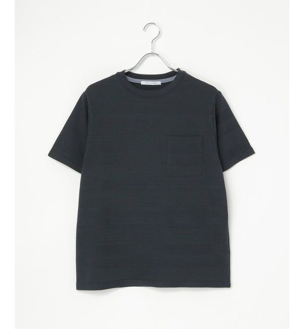 IKKA LOUNGE「冷感リップルボーダーT」|Tシャツ・カットソー|