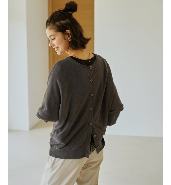 ikka「前後2WAYクルーネックカーディガン」|その他|