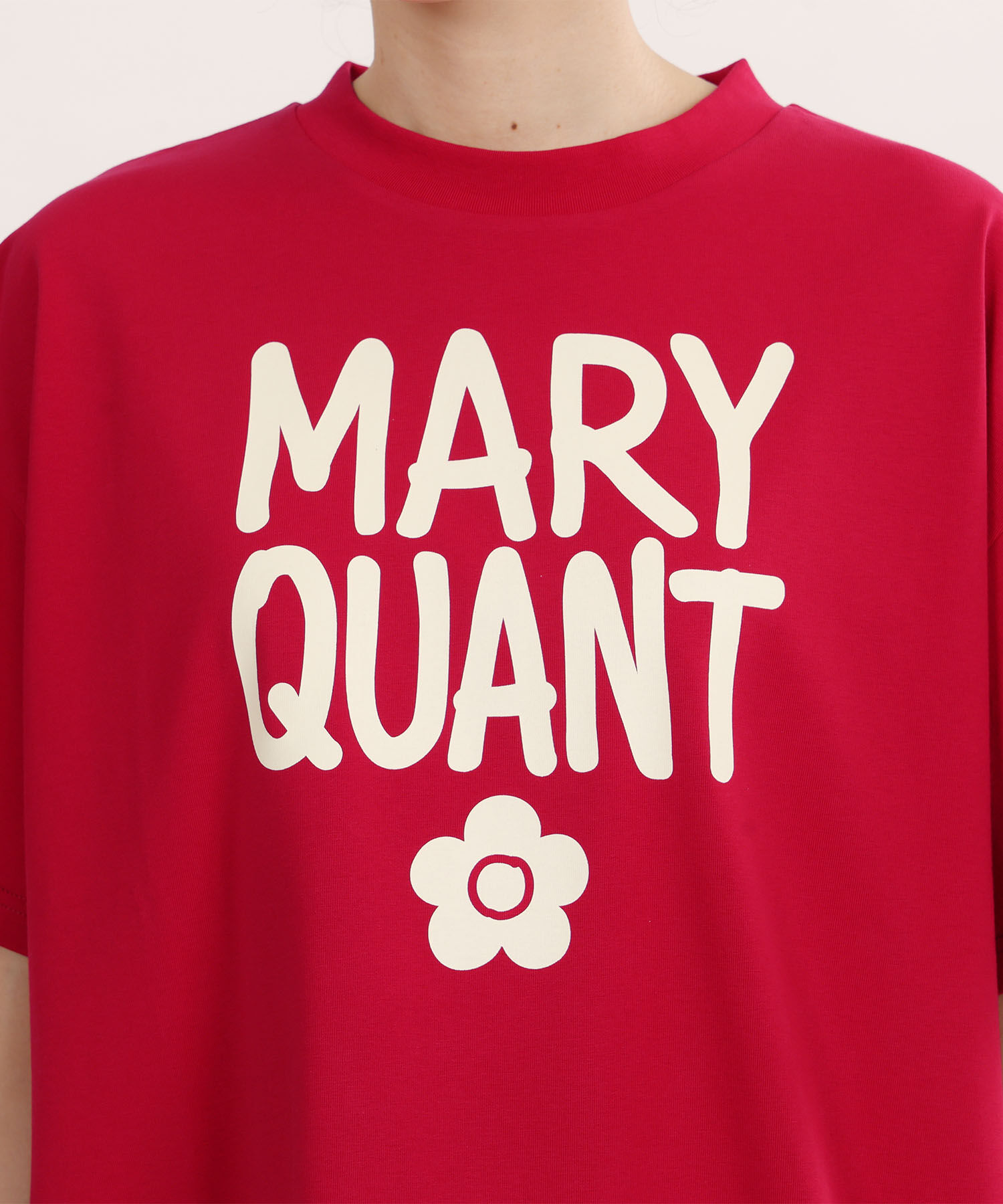 MARY QUANT「ペイントロゴ Tシャツ」|Tシャツ・カットソー|