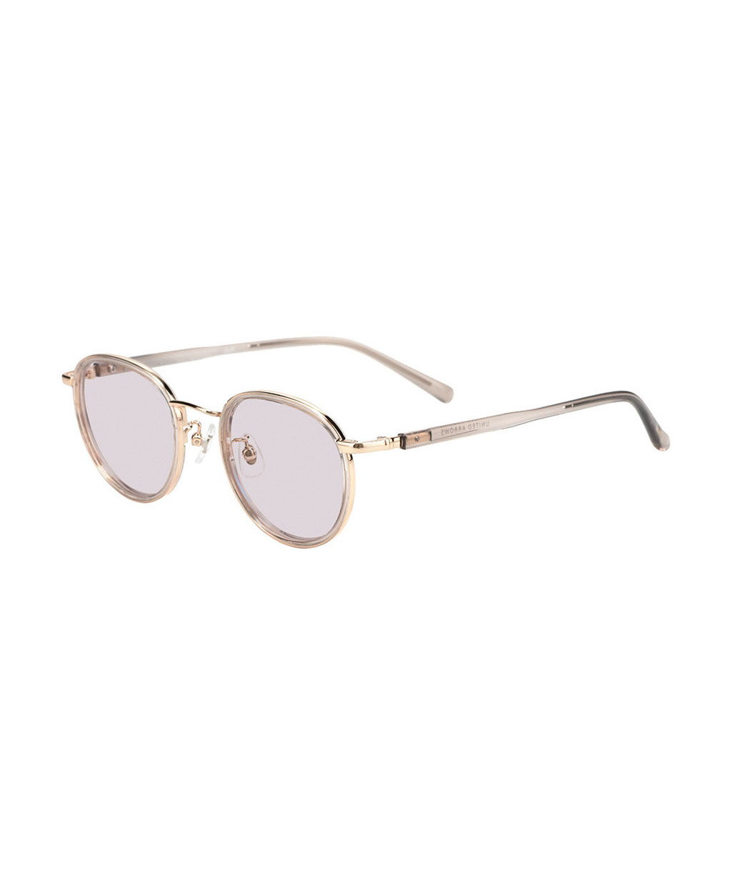 Zoff | UNITED ARROWS ボストン型 サングラス メタルフレーム UVカット