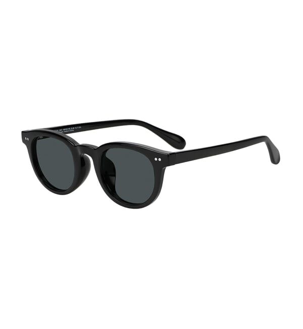  「【WEB限定】SUNCUTGlasses/UV100%CUT ウェリントン型サングラス | カラーレンズ 太縁 紫外線対策 UVカット」|サングラス|