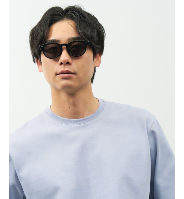  「【WEB限定】SUNCUTGlasses/UV100%CUT ウェリントン型サングラス | カラーレンズ 太縁 紫外線対策 UVカット」|サングラス|