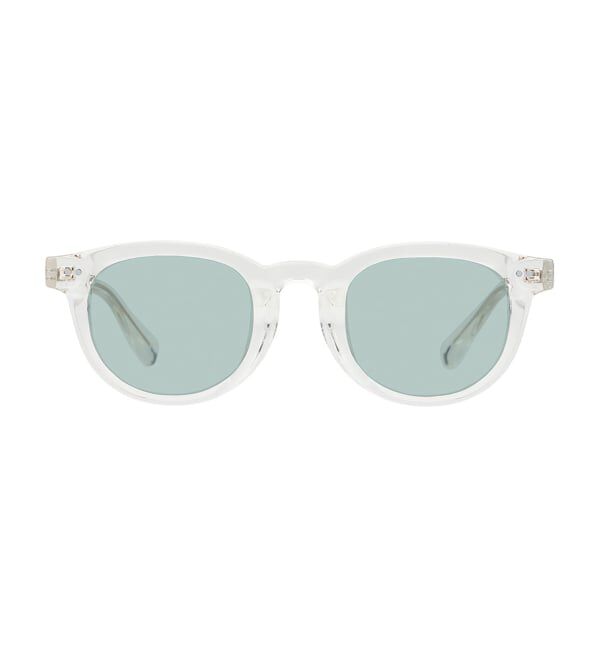  「【WEB限定】SUNCUTGlasses/UV100%CUT ウェリントン型サングラス | カラーレンズ 太縁 紫外線対策 UVカット」|サングラス|
