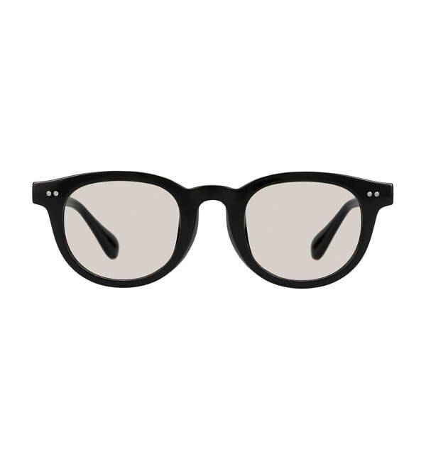  「【WEB限定】SUNCUTGlasses/UV100%CUT ウェリントン型サングラス | カラーレンズ 太縁 紫外線対策 UVカット」|サングラス|