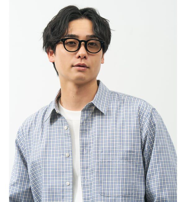  「【WEB限定】SUNCUTGlasses/UV100%CUT ウェリントン型サングラス | カラーレンズ 太縁 紫外線対策 UVカット」|サングラス|