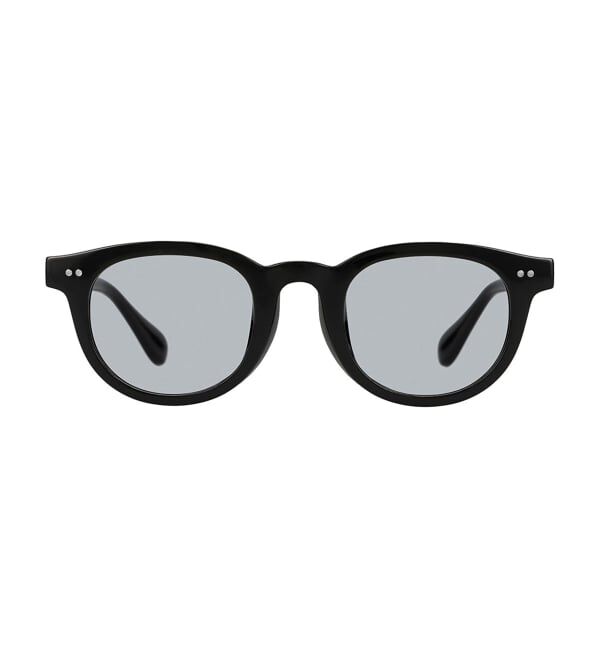  「【WEB限定】SUNCUTGlasses/UV100%CUT ウェリントン型サングラス | カラーレンズ 太縁 紫外線対策 UVカット」|サングラス|