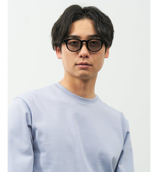  「【WEB限定】SUNCUTGlasses/UV100%CUT ウェリントン型サングラス | カラーレンズ 太縁 紫外線対策 UVカット」|サングラス|