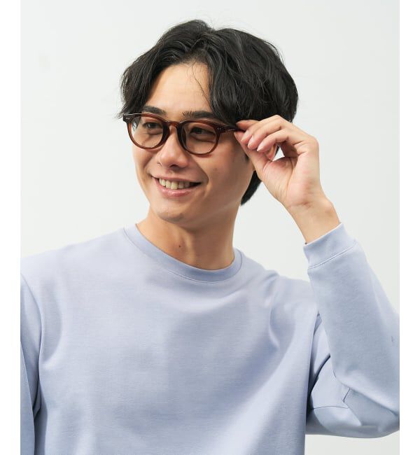  「【WEB限定】SUNCUTGlasses/UV100%CUT ウェリントン型サングラス | カラーレンズ 太縁 紫外線対策 UVカット」|サングラス|