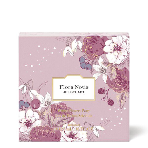 Flora Notis JILL STUART「【限定】フローラノーティス  ウィンターフラワリーパーティー オードパルファンセレクション」|香水・フレグランス|