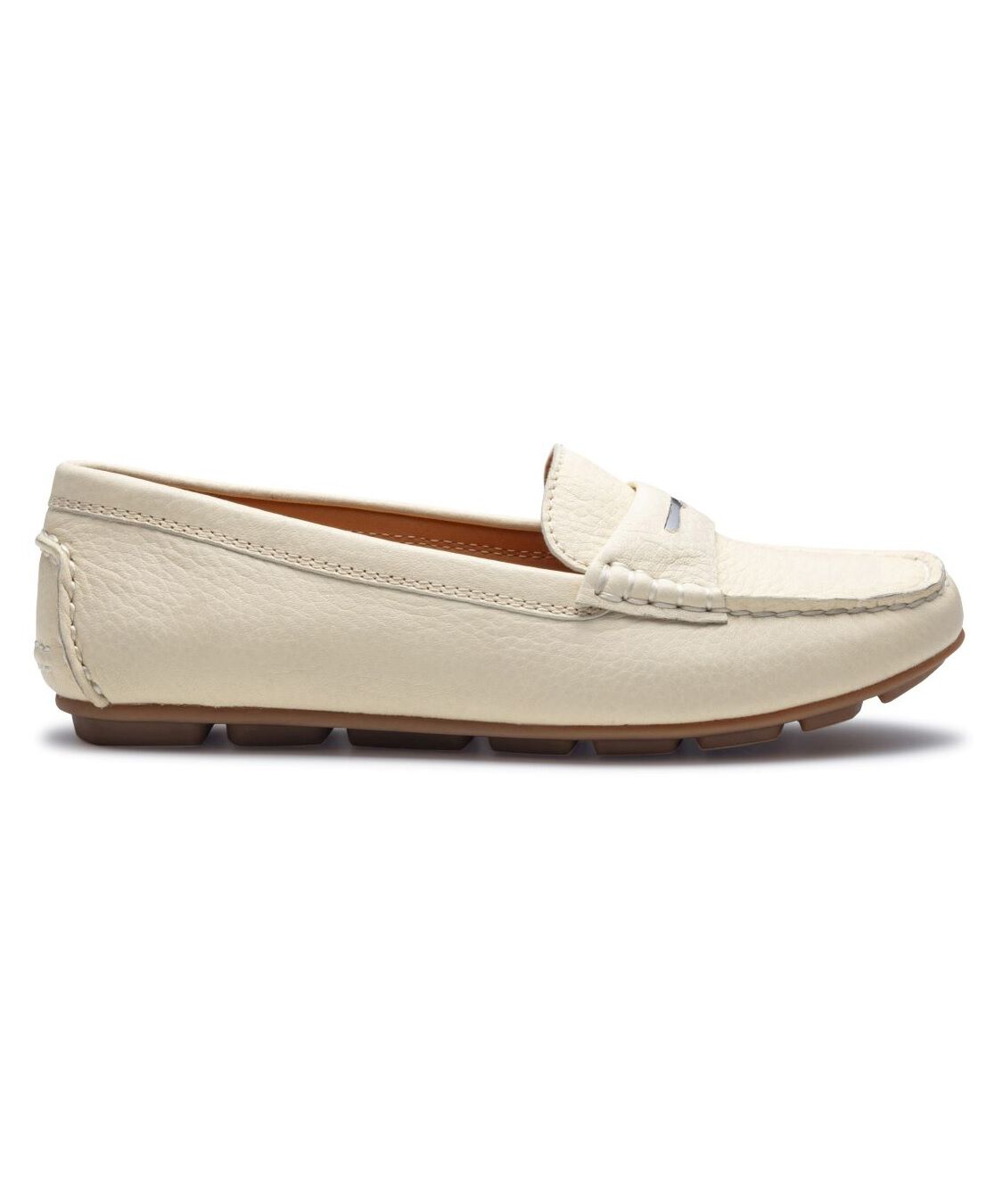 REGAL SHOES「REGAL プレートローファー（ドライビングシューズデザイン）　商品コード：F89RAG」|ローファー|クリーム