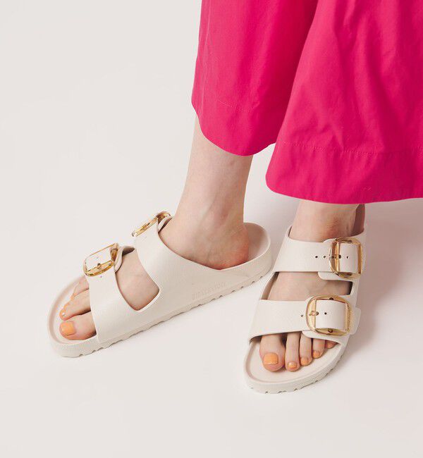 UNITED ARROWS「＜BIRKENSTOCK＞ARIZONA ビッグバックル EVA サンダル」|サンダル|WHITE