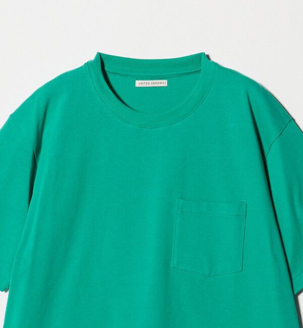UNITED ARROWS「サンホーキンコットン テンジク ポケット Tシャツ」|Tシャツ・カットソー|