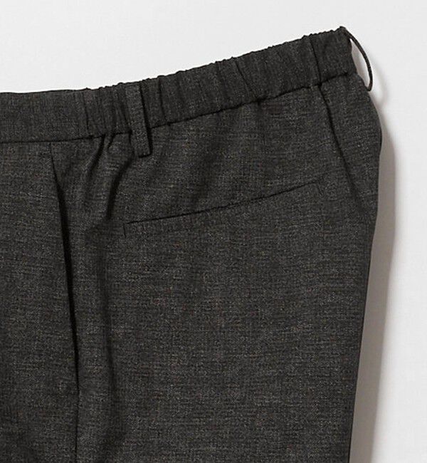 UNITED ARROWS「COOL DOTS プリント ノープリーツ テーパード パンツ UA COZY ウォッシャブル 2WAYストレッチ」|スラックス|