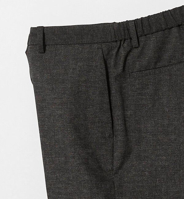 UNITED ARROWS「COOL DOTS プリント ノープリーツ テーパード パンツ UA COZY ウォッシャブル 2WAYストレッチ」|スラックス|