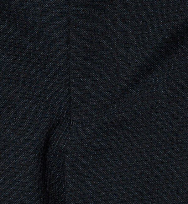 UNITED ARROWS「COOL DOTS プリント ノープリーツ テーパード パンツ UA COZY ウォッシャブル 2WAYストレッチ」|スラックス|